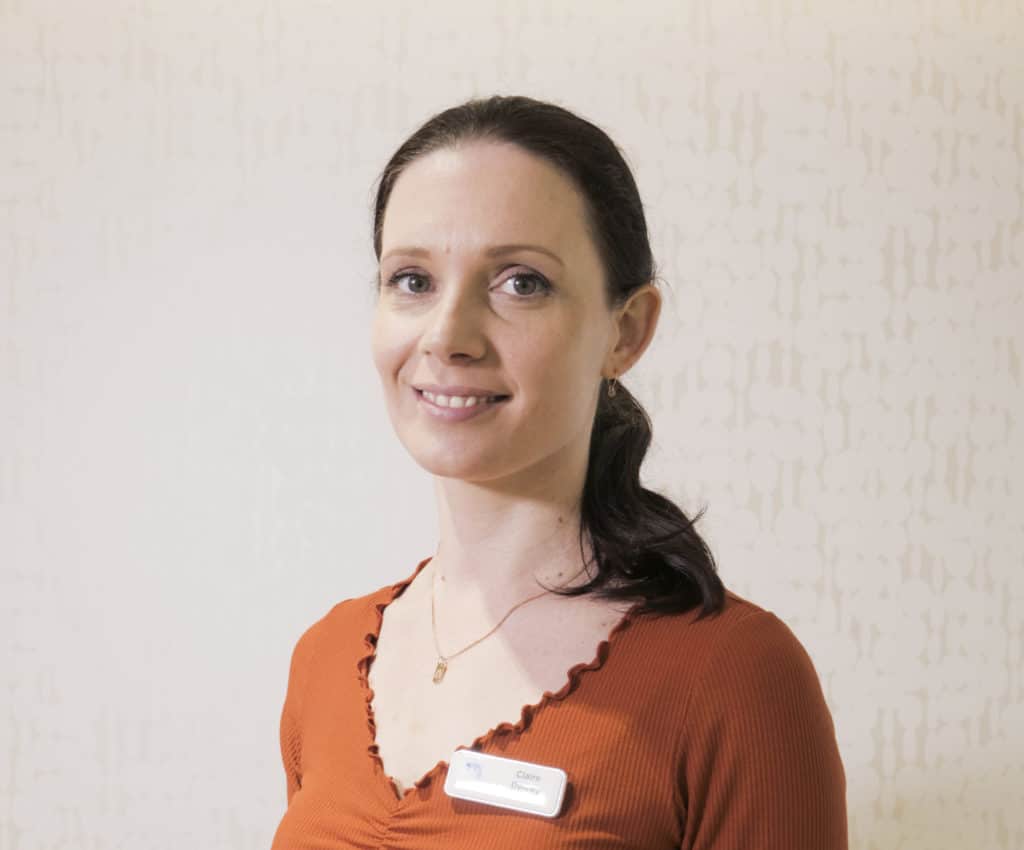 Cathedral Eye Clinic Staff member Claire