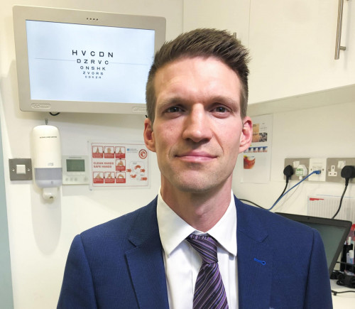 Mr. Andrew Spence - Cathedral Eye Clinic Team Member