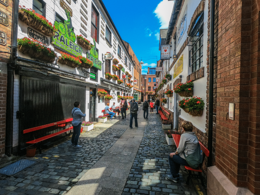 Cathedral Quarter Belfast - Cathedral Eye Clinic Location