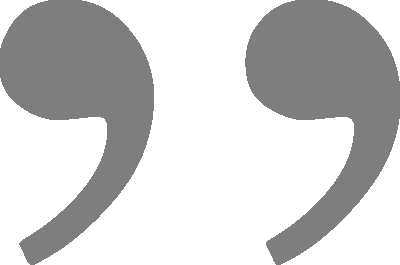 closing quote marks icon