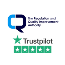 RQIA Trustpilot Approved Image Logos in Circle