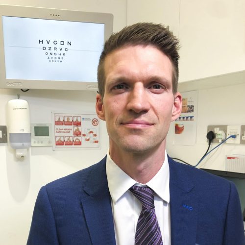 Mr. Andrew Spence - Cathedral Eye Clinic Team Member