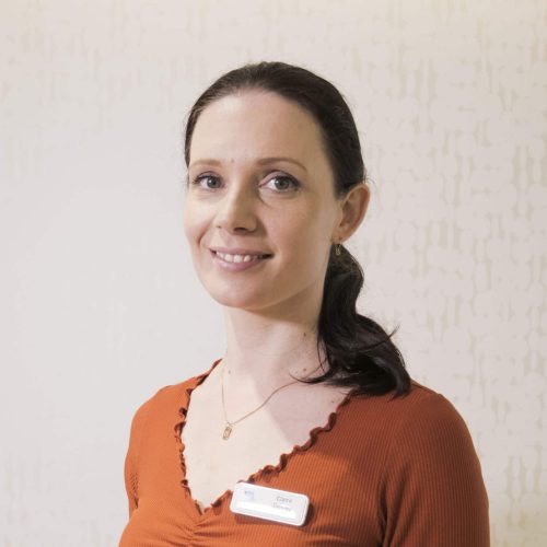 Cathedral Eye Clinic Staff member Claire